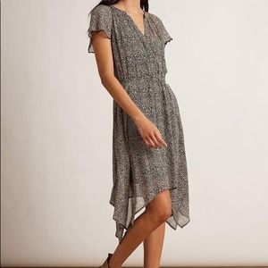 Velvet Graham and Spencer Leopard Print Dress Anthropologie Sz XL